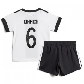 Camiseta de fútbol Alemania Kimmich 6 Niño 1ª equipación Copa Mundo 2022